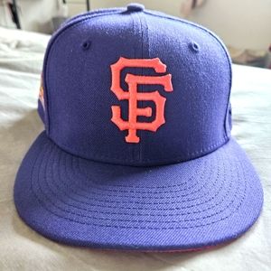 SF Giants Fitted Purple Cap